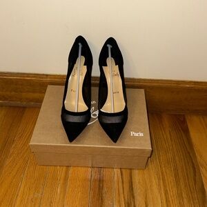 Christian Louboutin Black Galaviti 100 Veau